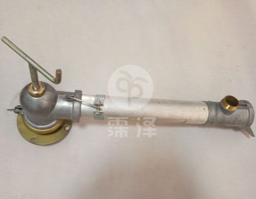 上阀体与铝管连接