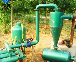 四寸三网网式过滤器+离心过滤器组合